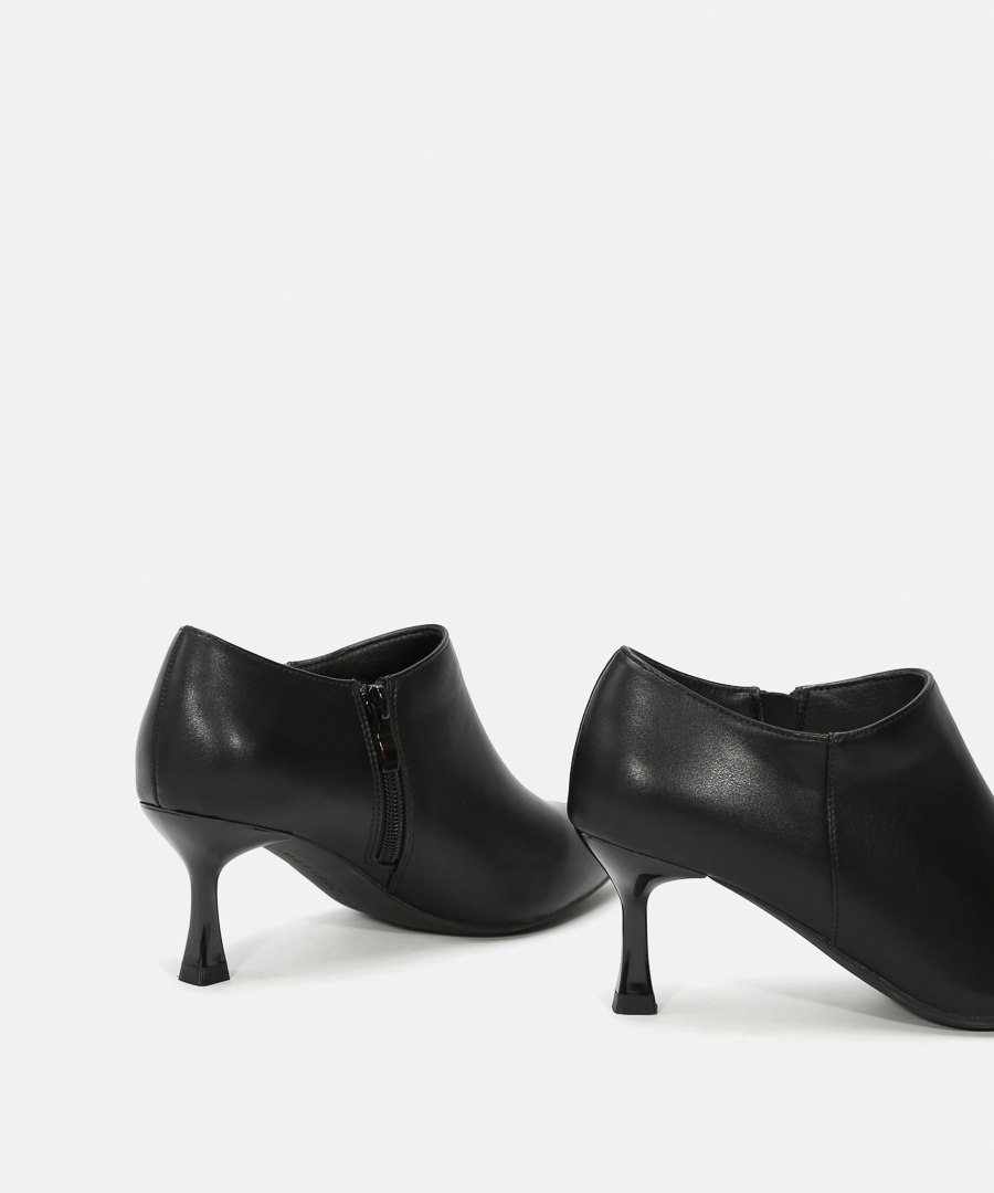 Zapatos tobilleros tacón image number null